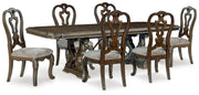 Maylee Dining Table and 6 Chairs