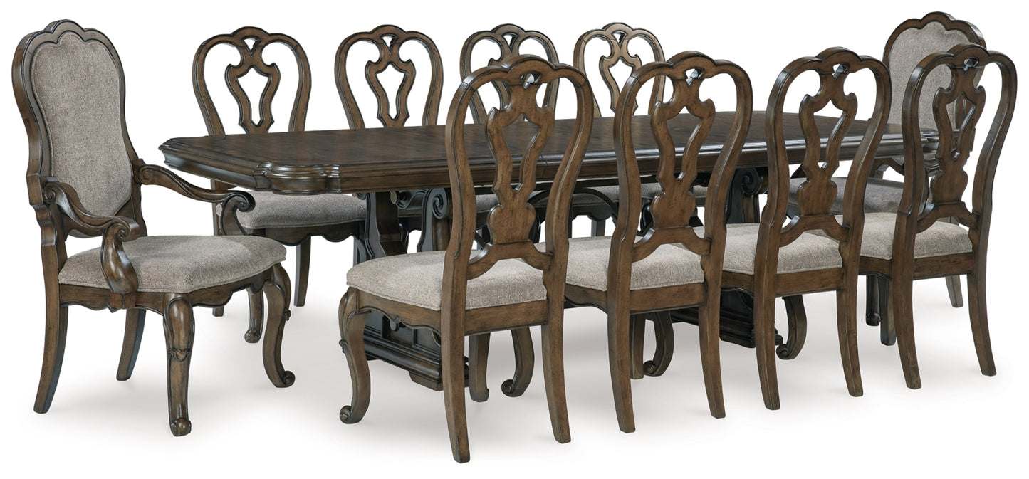 Maylee Dining Table and 10 Chairs