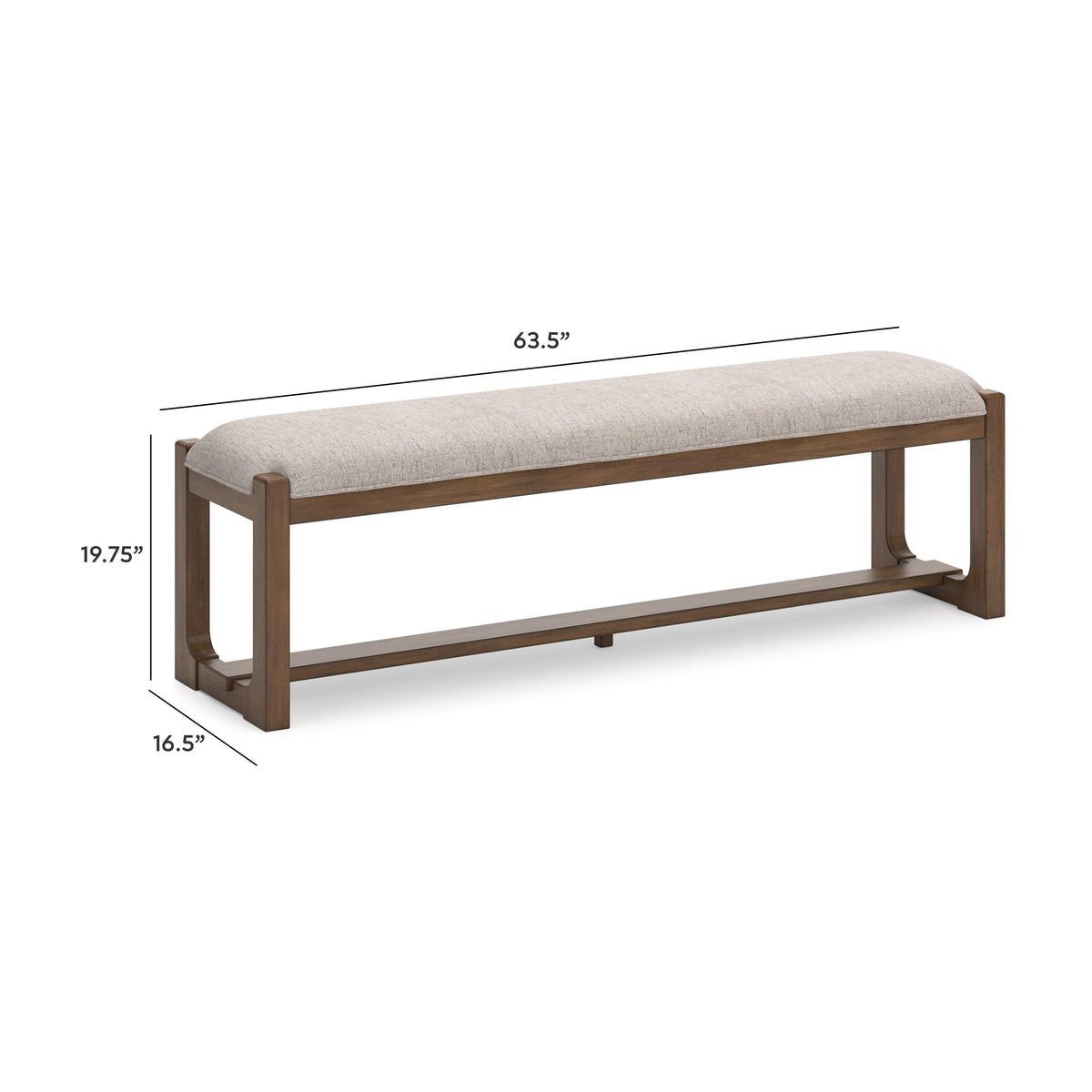 Cabalynn Large UPH Dining Room Bench