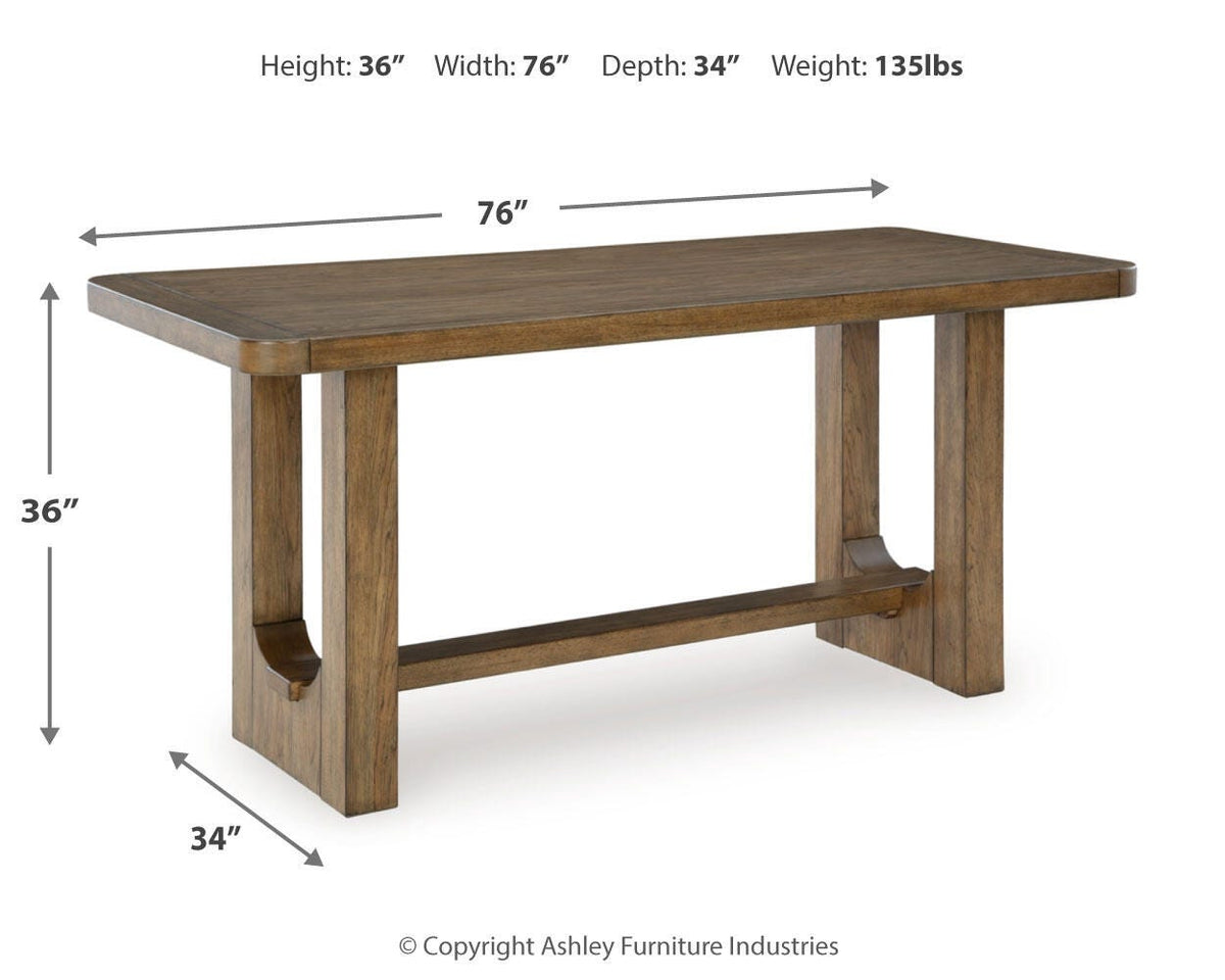 Cabalynn RECT Dining Room Counter Table