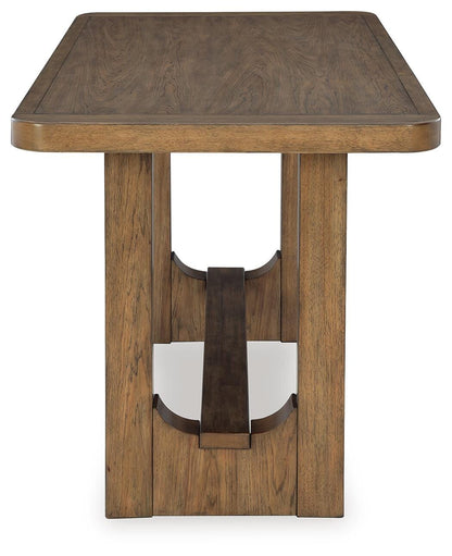Cabalynn Counter Height Dining Table and 4 Barstools