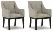 Burkhaus Dining UPH Arm Chair (2/CN)