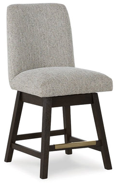 Burkhaus Counter Height Dining Table and 6 Barstools