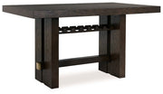 Burkhaus Counter Height Dining Table and 6 Barstools