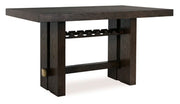 Burkhaus Counter Height Dining Table and 6 Barstools