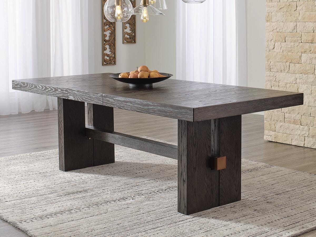 Burkhaus Dining Table and 4 Chairs