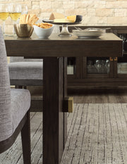 Burkhaus Dining Table and 4 Chairs