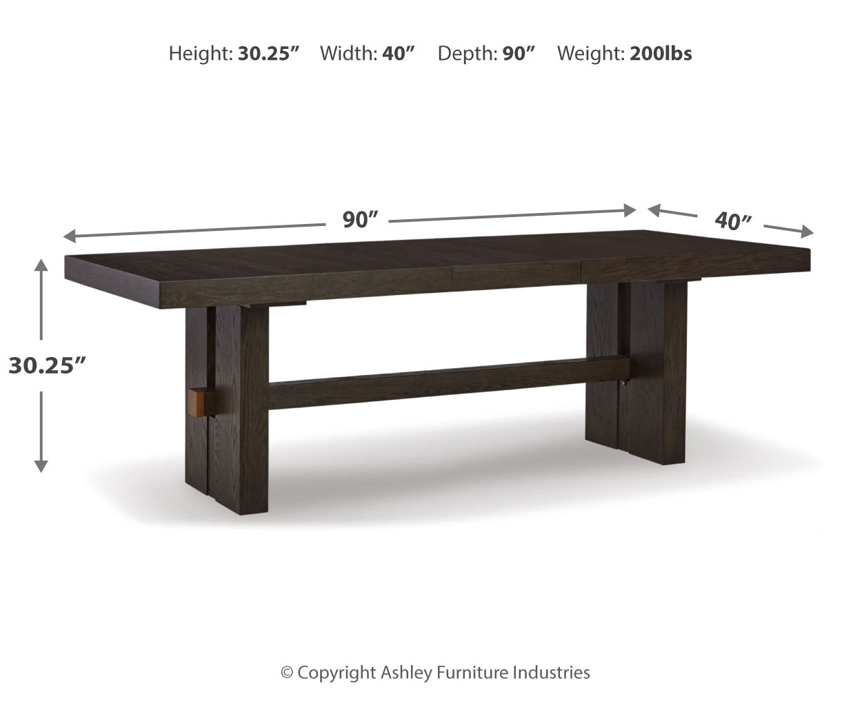 Burkhaus Dining Table and 4 Chairs