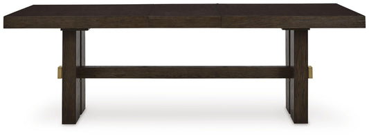 Burkhaus RECT Dining Room EXT Table