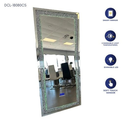 Crystal Standing Mirror