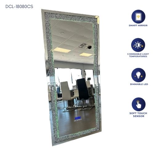 Crystal Standing Mirror