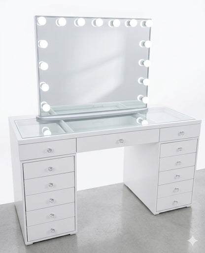 Kale Glam Vanity Set Silver