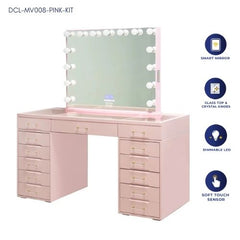 Juego de tocador Sofia Pink