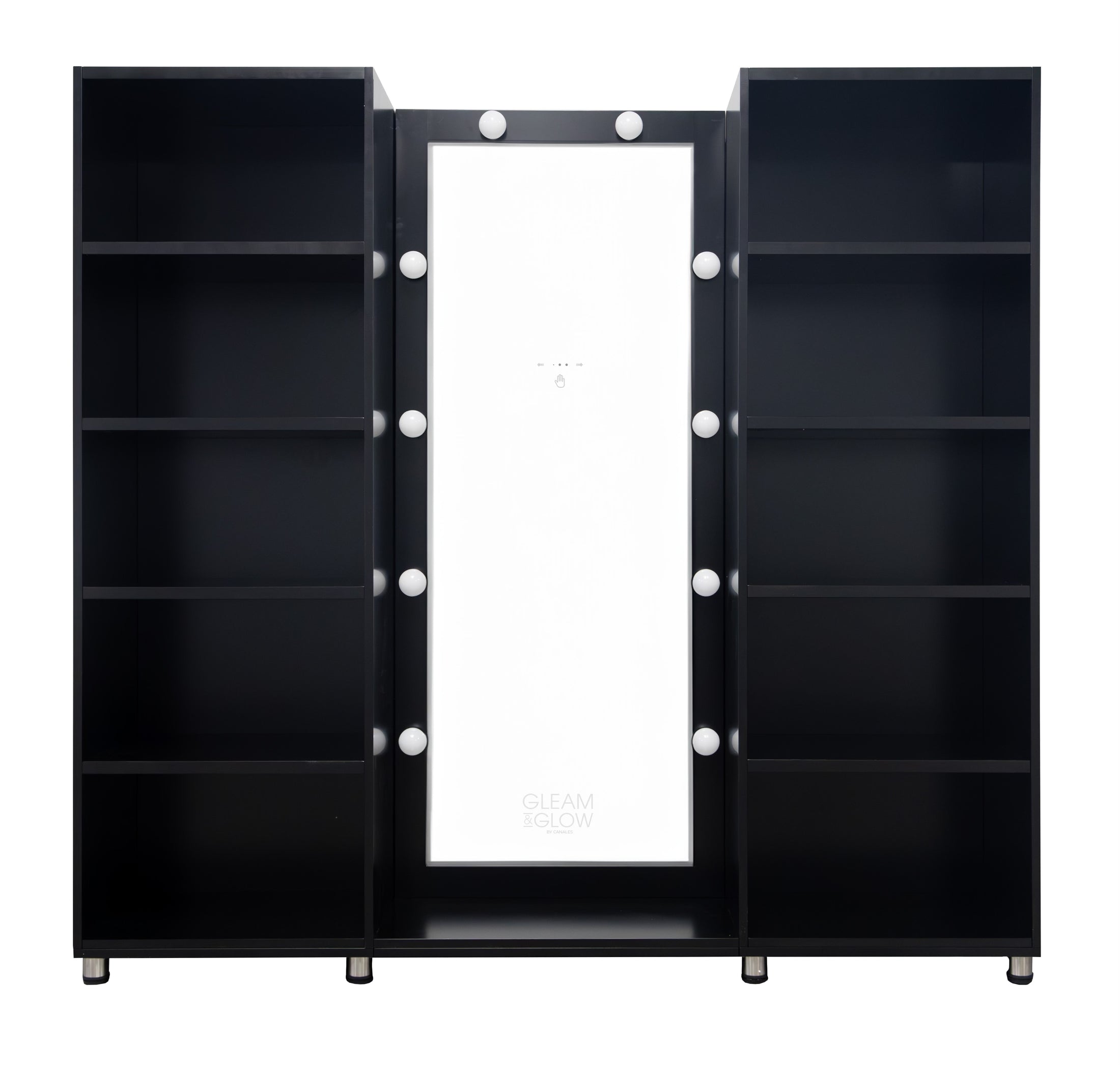 Charlotte Black Vanity Kit