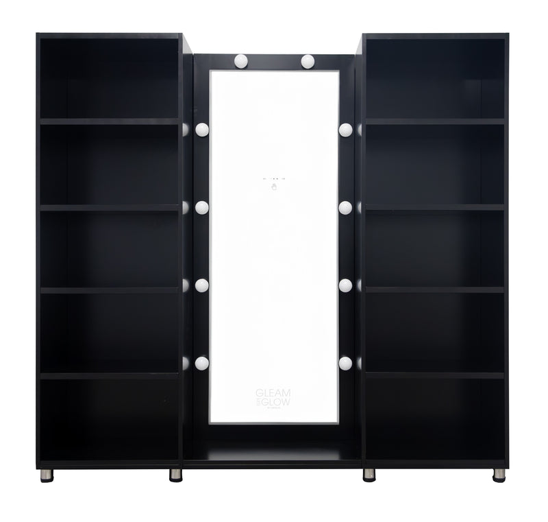Charlotte Black Vanity Kit