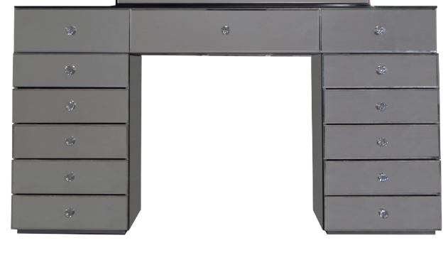 Mirrored Vanity Table Top & Columns Kit