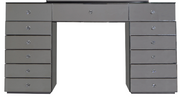 Mirrored Vanity Table Top & Columns Kit