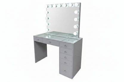Kylie White Vanity w/Bulbs Kit