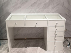 Kylie White Vanity Desk