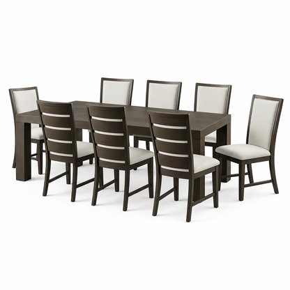Grady Dark Walnut Dining Set
