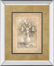 Mirrored Frame White Bounty I By Vivian Flasch