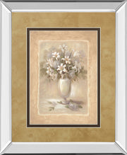 Mirrored Frame White Bounty II By Vivian Flasch