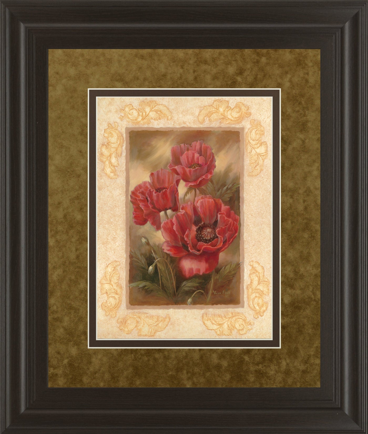 Daphne'S Poppies By Vivian Flasch