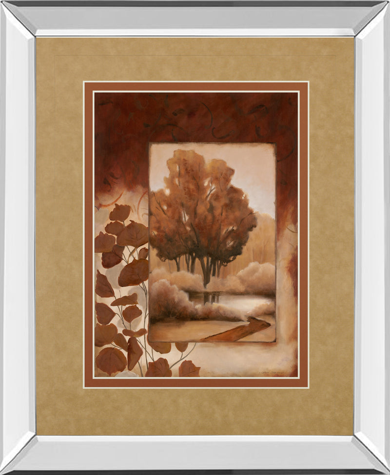 Mirrored Frame Fall Vignette I By Carol Robinson
