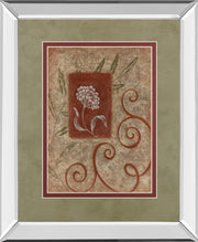 Mirrored Frame Florescence I By Jane Carroll