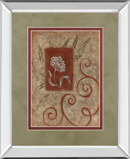 Mirrored Frame Florescence I By Jane Carroll