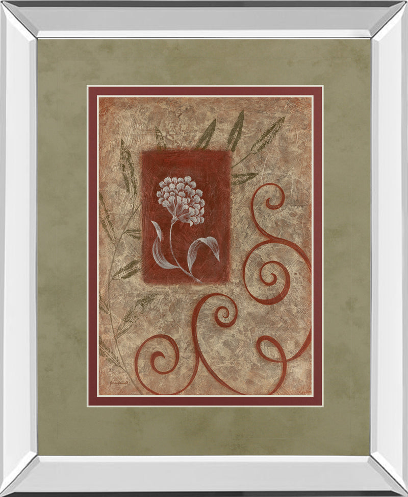 Mirrored Frame Florescence I By Jane Carroll