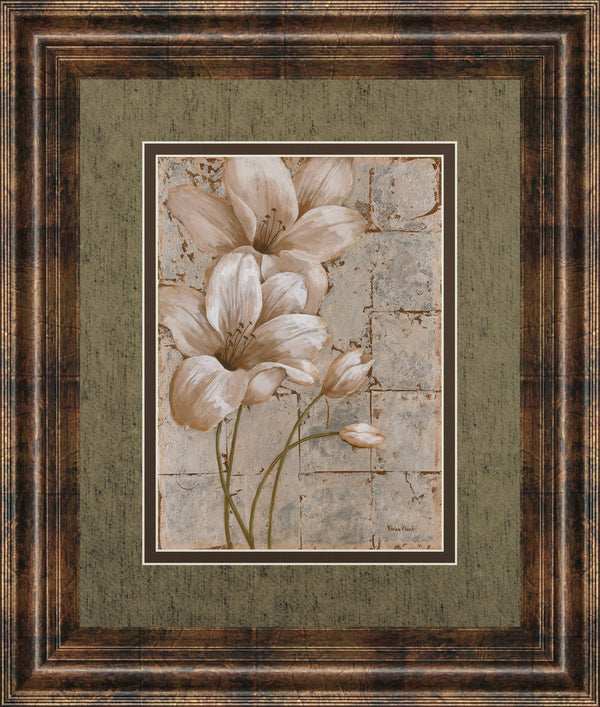 Ilies On Silver I By Vivian Flasch