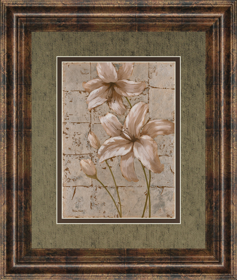 Ilies On Silver II By Vivian Flasch