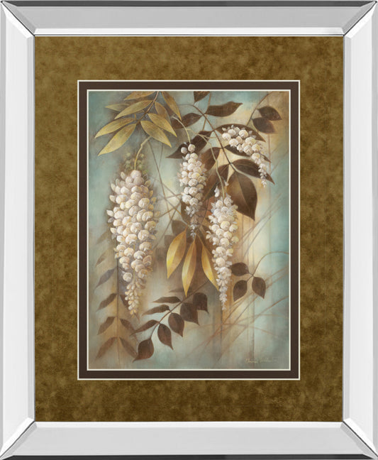 Mirrored Frame Wisteria Lane II By Eliane Volherbst-Lane