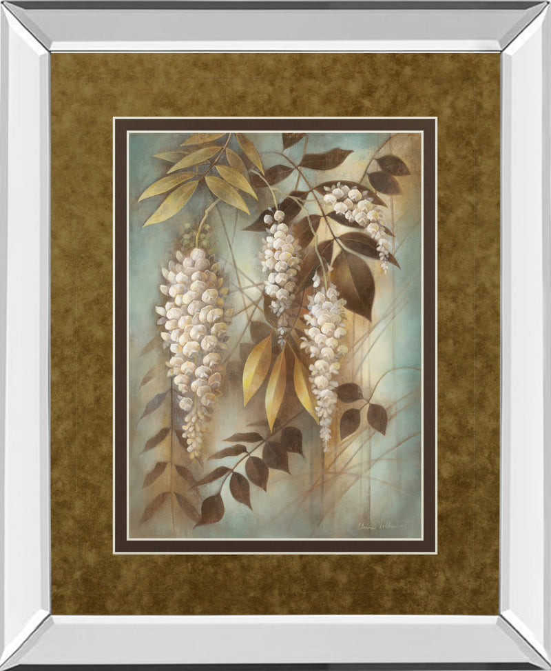 Mirrored Frame Wisteria Lane II By Eliane Volherbst-Lane