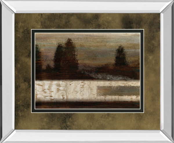 Mirrored Frame Quiet Forest By Roxi Gray