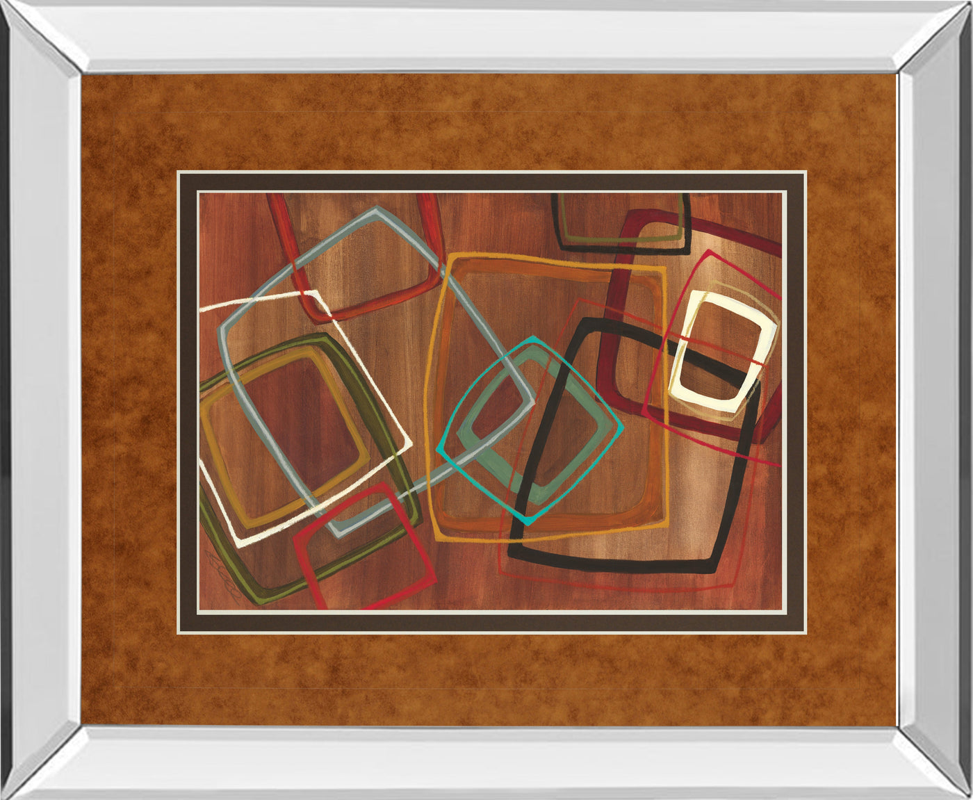 Mirrored Frame Twenty Tuesday II By Jeni Lee