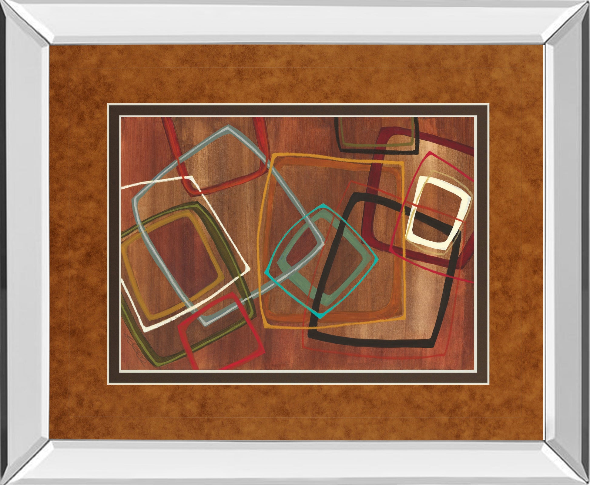 Mirrored Frame Twenty Tuesday II By Jeni Lee