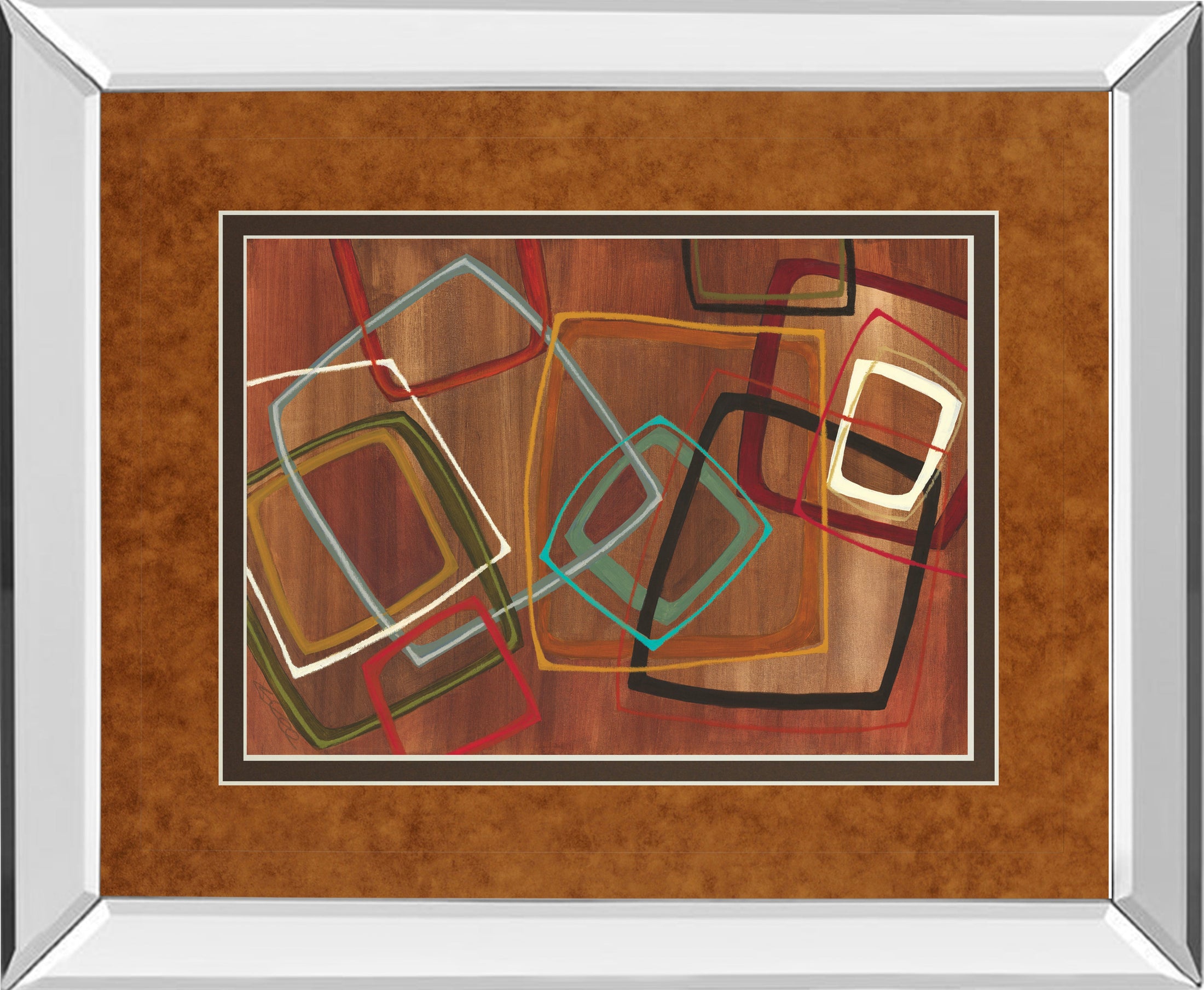 Mirrored Frame Twenty Tuesday II By Jeni Lee
