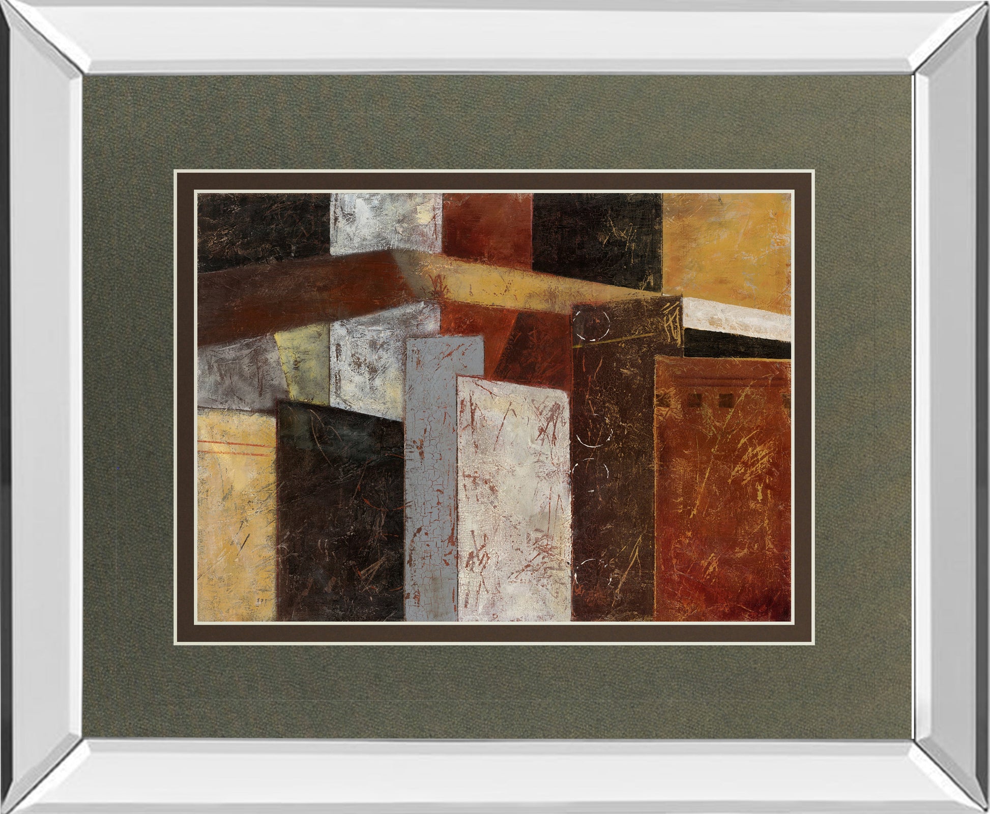 Mirrored Frame In The City II By Carol Robinson