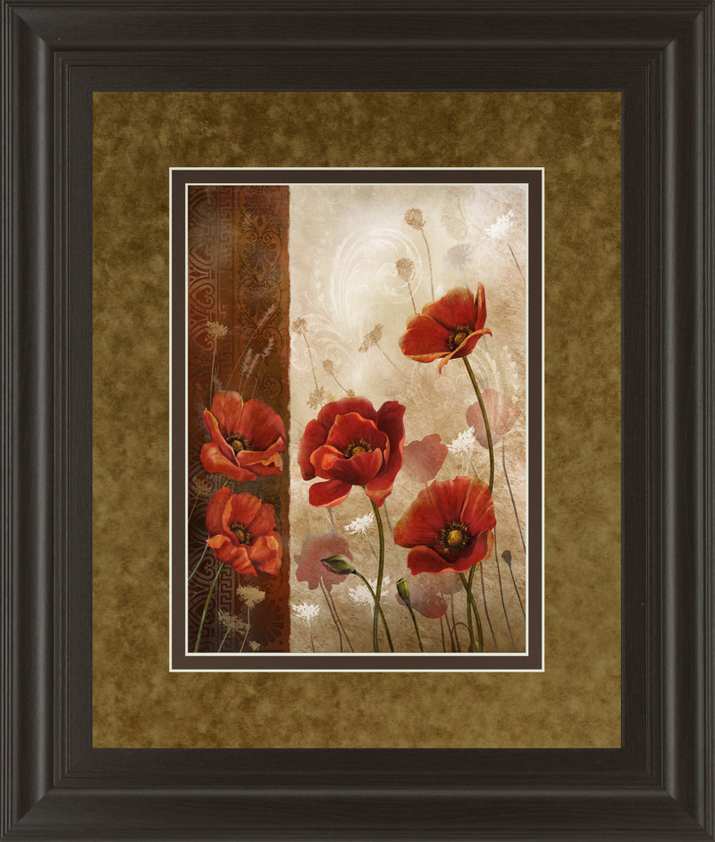 Wild Poppies I By Conrad Knutsen