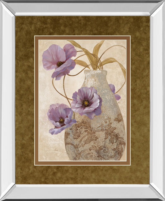 Mirrored Frame Purple Sophistication II By Nan