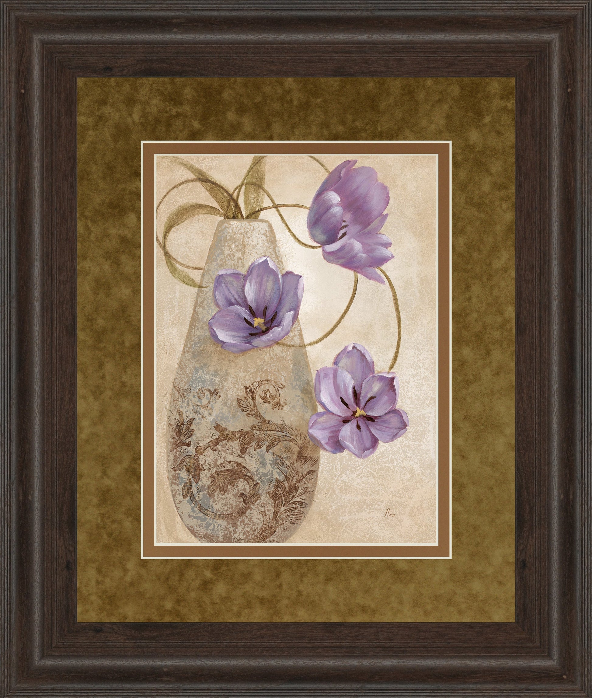 Purple Sophistication I By Nan