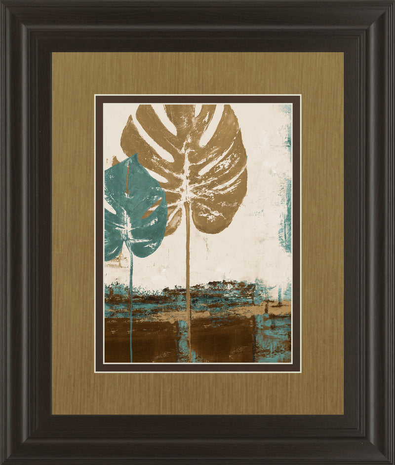 Blue Leaves II By Patricia Pinto