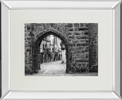 Mirrored Frame Bicycle Of Riquewihr By Monte Nagler
