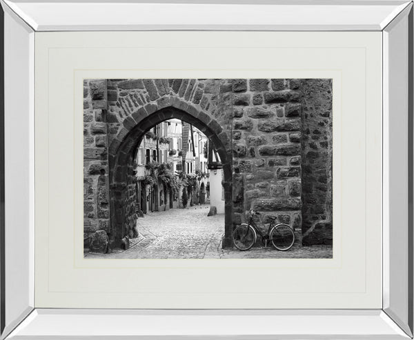 Mirrored Frame Bicycle Of Riquewihr By Monte Nagler