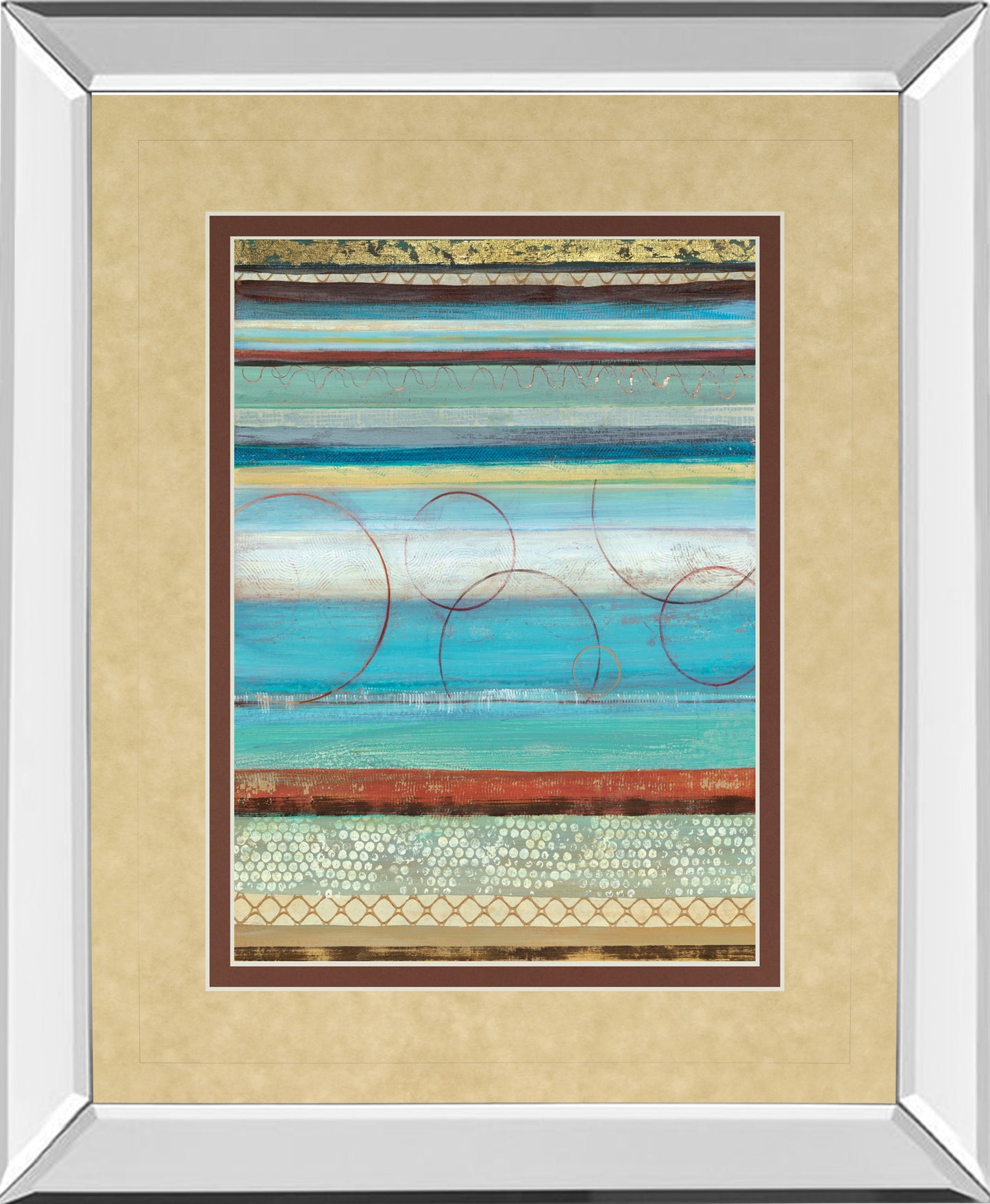 Mirrored Frame Strata I By Tava Studios