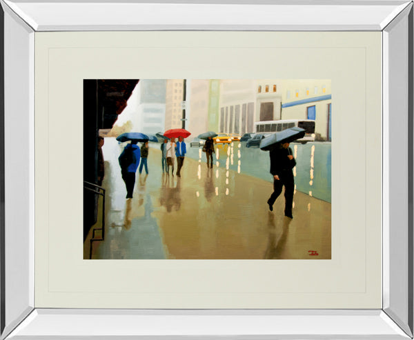 Mirrored Frame New York State Of Mind By Tate Hamilton