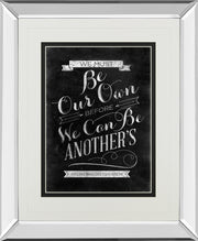 Mirrored Frame Be Our Own By Sd Graphic