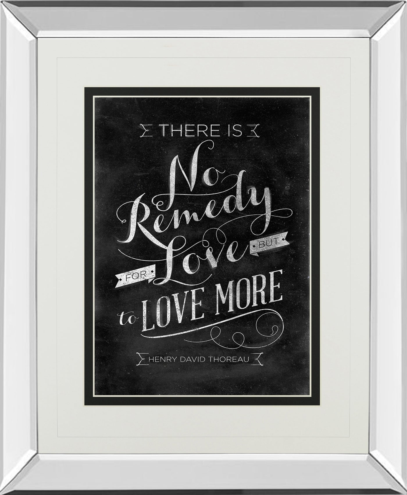 Mirrored Frame No Remedy By Sd Graphic